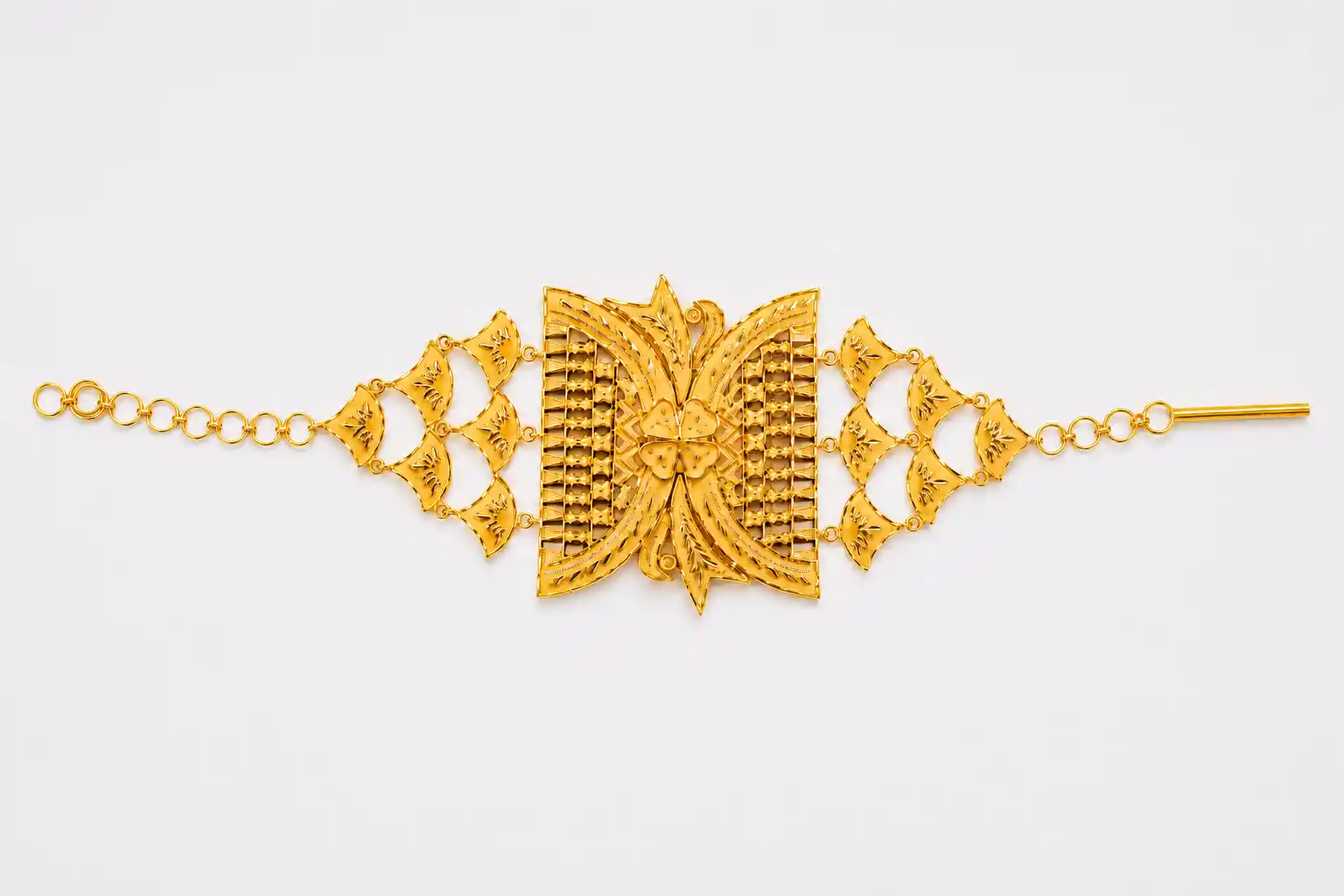 Ashiqe Luxurious Gold Mantasa