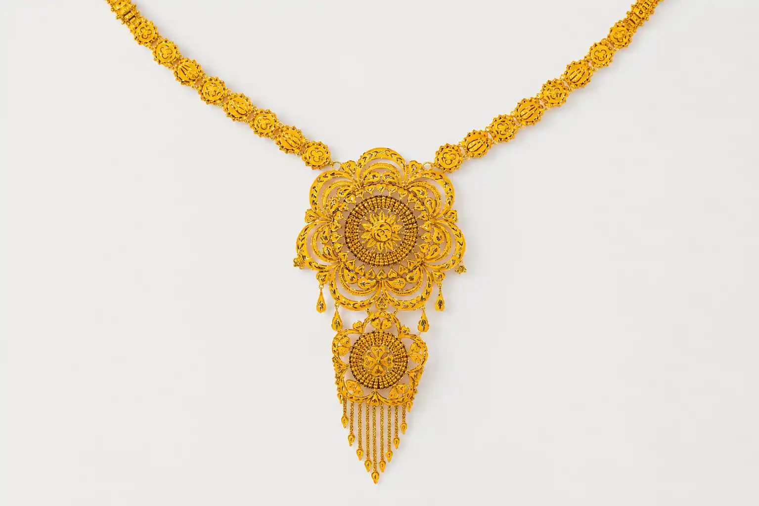 Ashiqe Majestic Gold Long Set