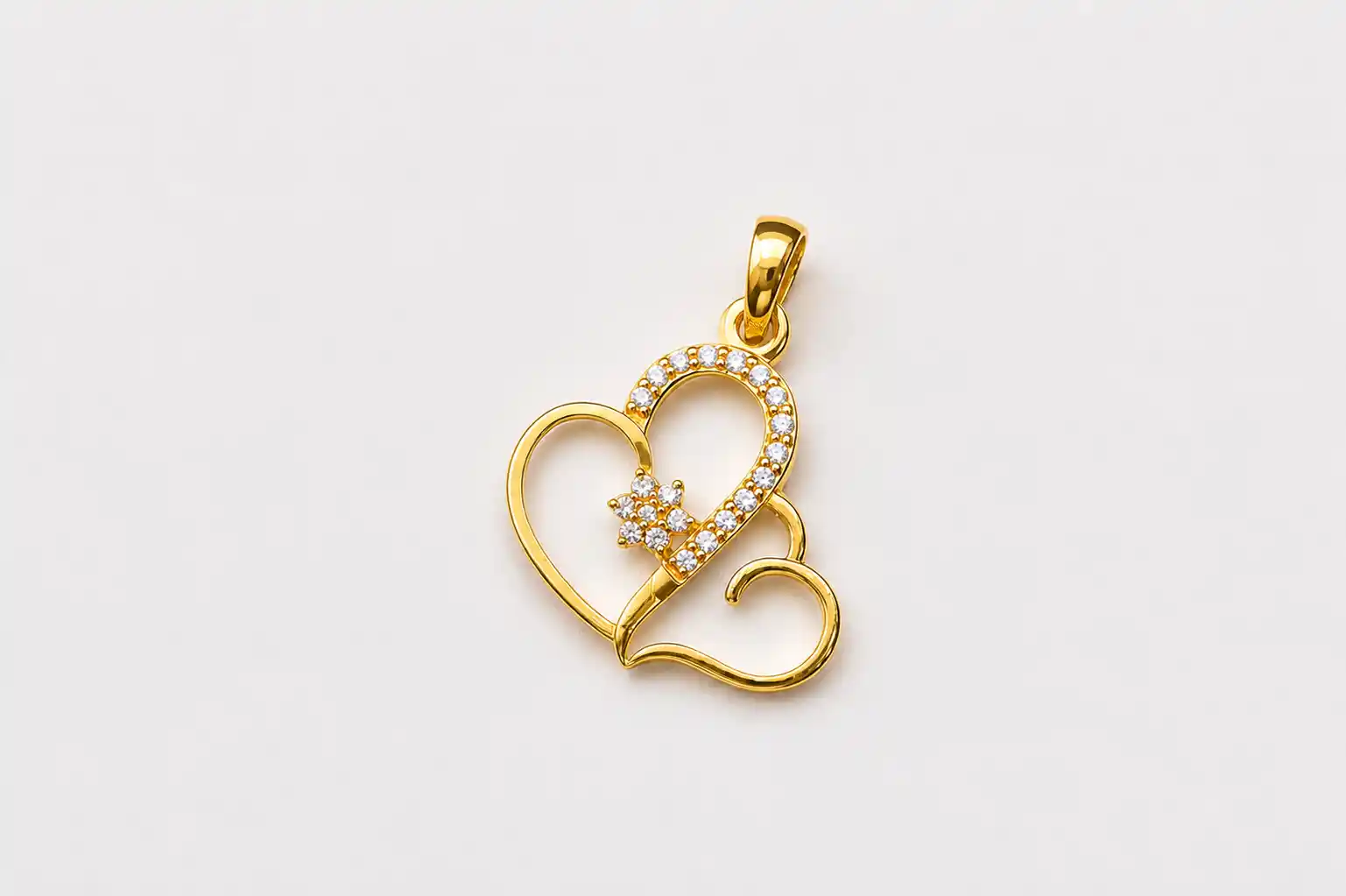 Ashiqe Designed Gold Beauty Locket