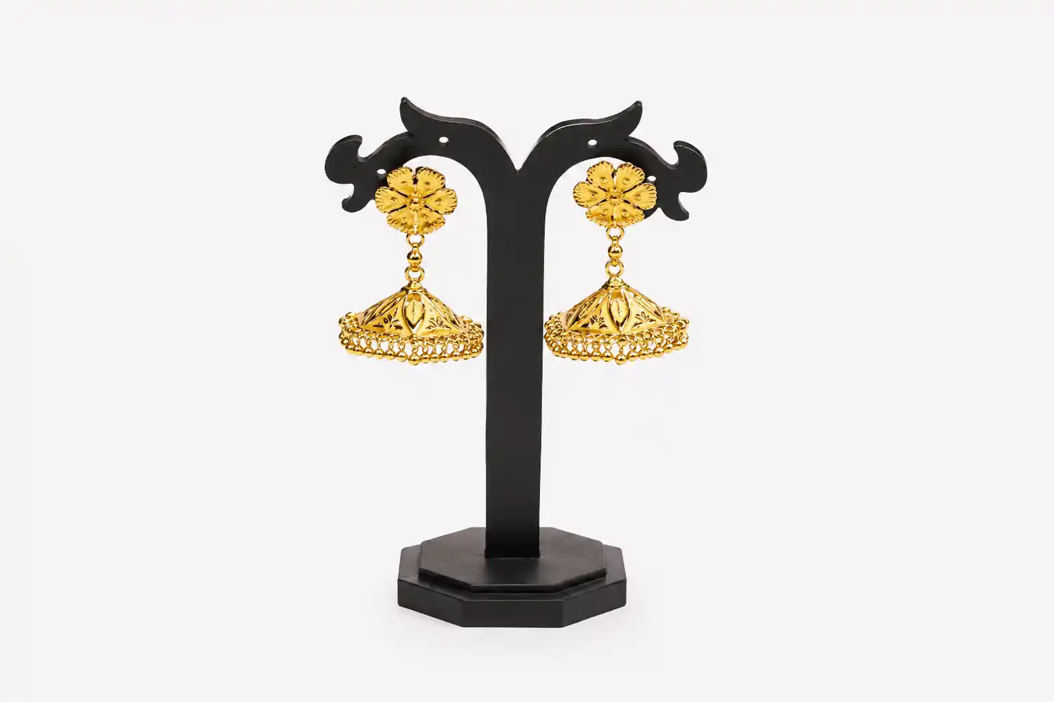 Ashiqe Traditional Gold Jhumka