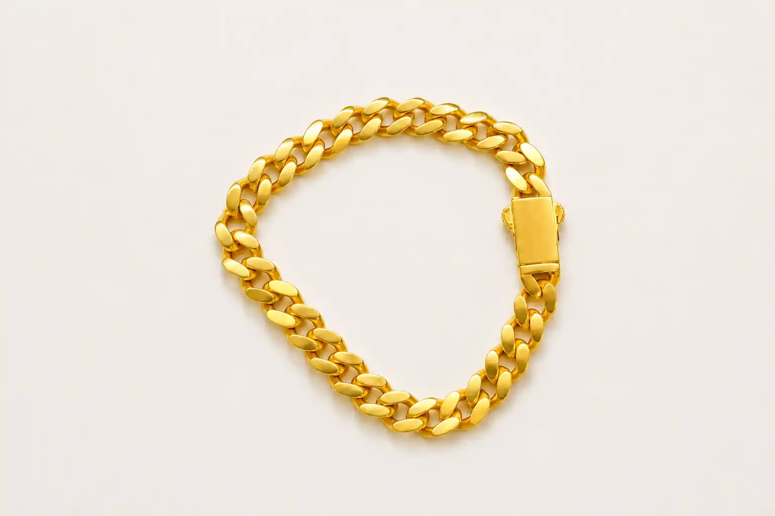 Ashiqe Premium Gold Gents Bracelet