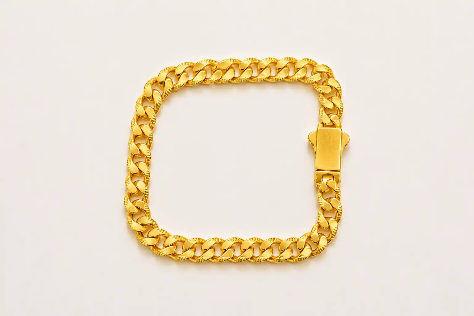 Ashiqe Classic Gold Gents Wristwear