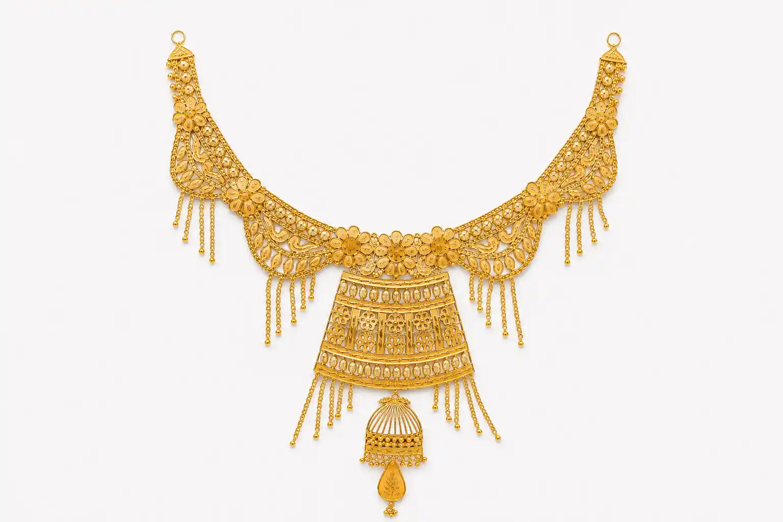Ashiqe Flawless Gold Necklace