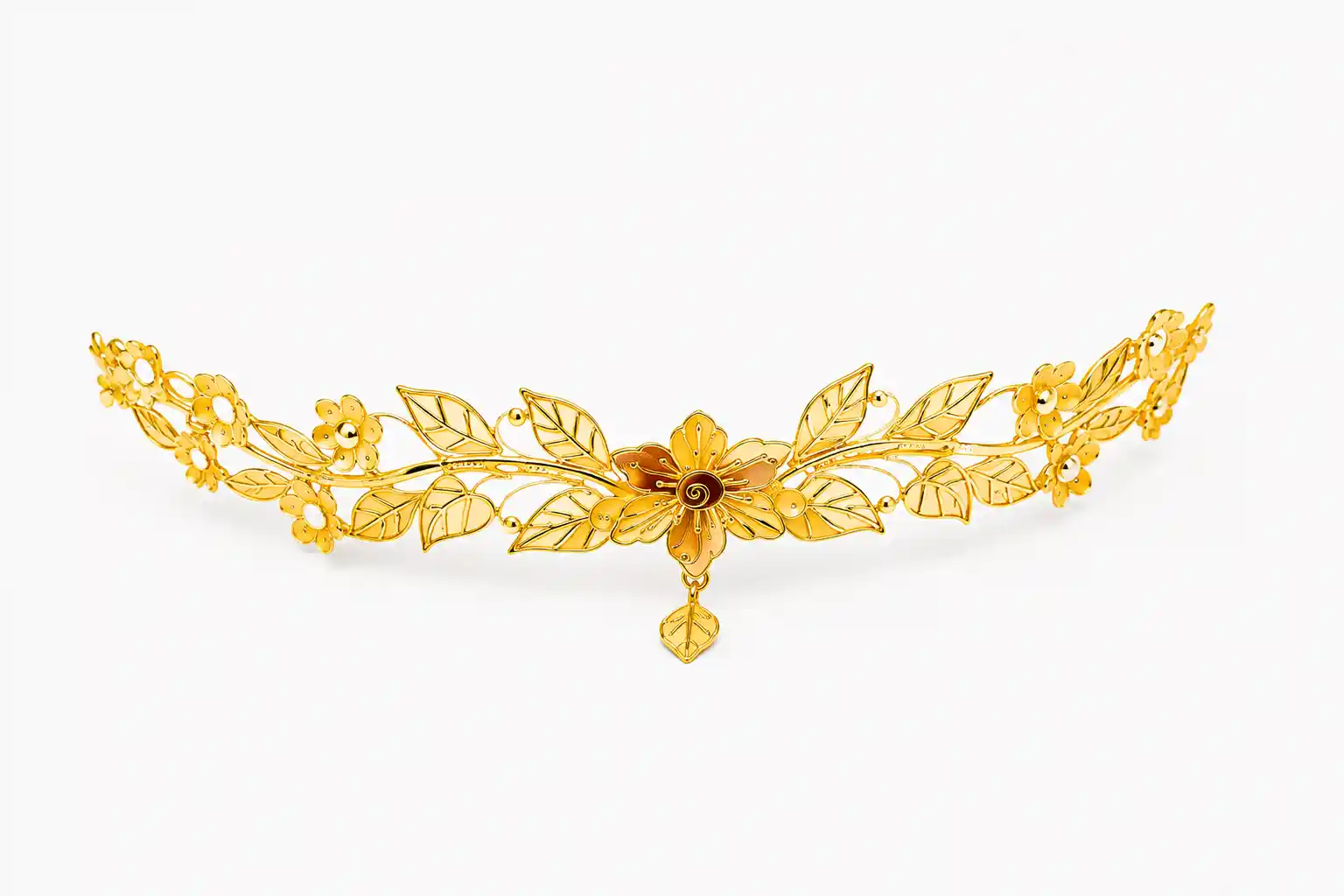 Ashiqe Premium Gold Crown Choker
