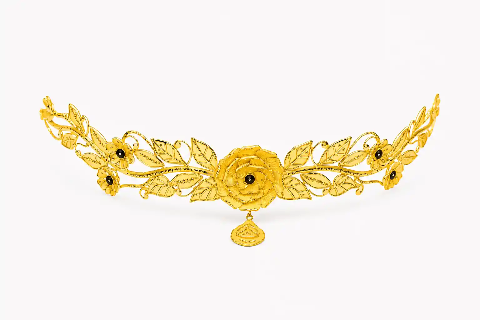 Ashiqe Beautifully Designed Crown Choker