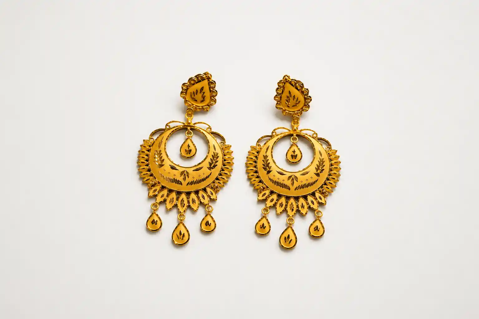 Ashiqe Radiant Style Gold Kanbala