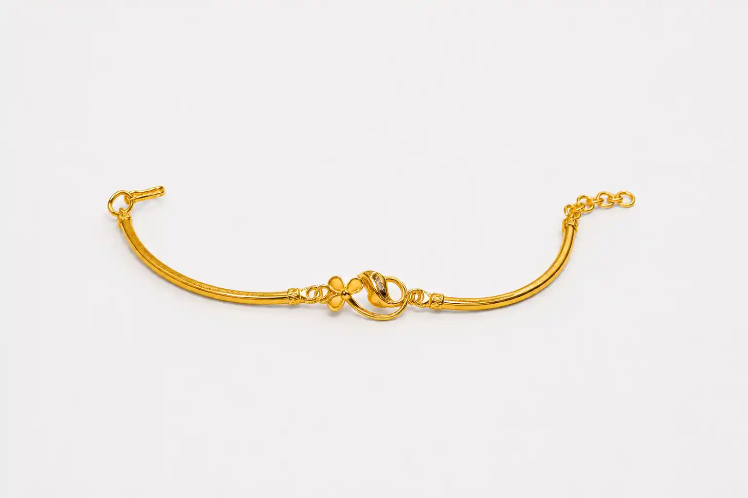 Ashiqe Lovingly Crafted Gold Baby Bracelet