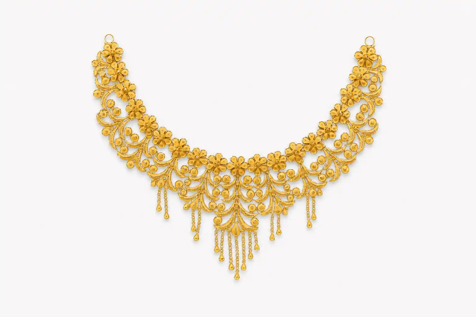 Ashiqe Cultural Gold Necklace