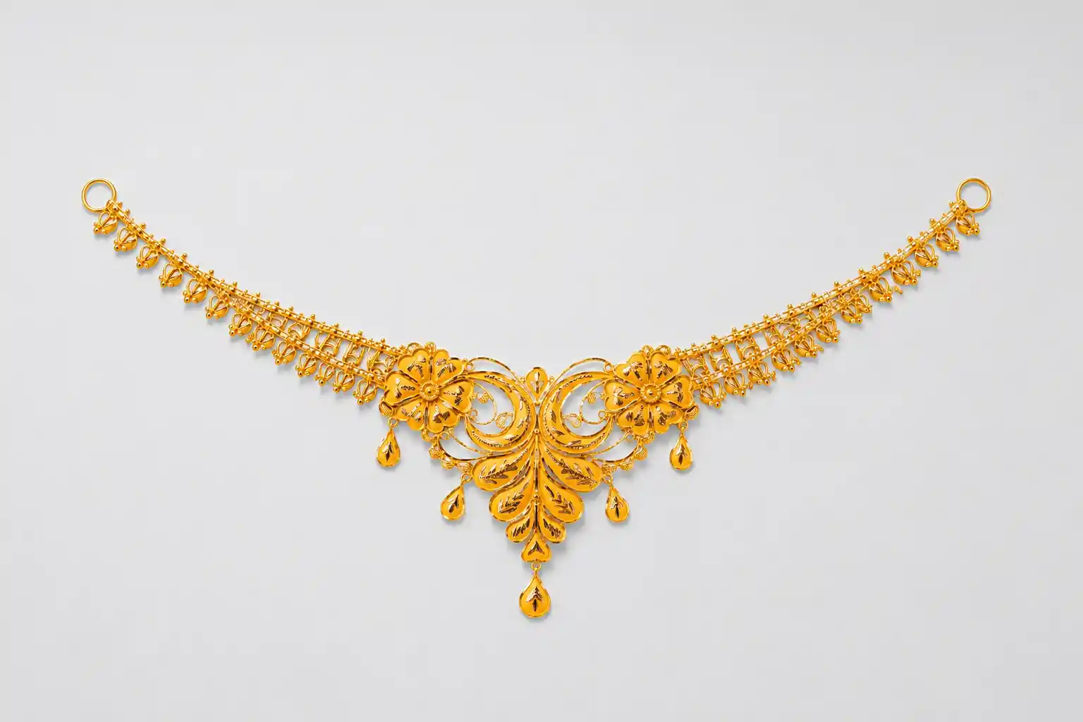 Ashiqe Handcrafted Gold Necklace