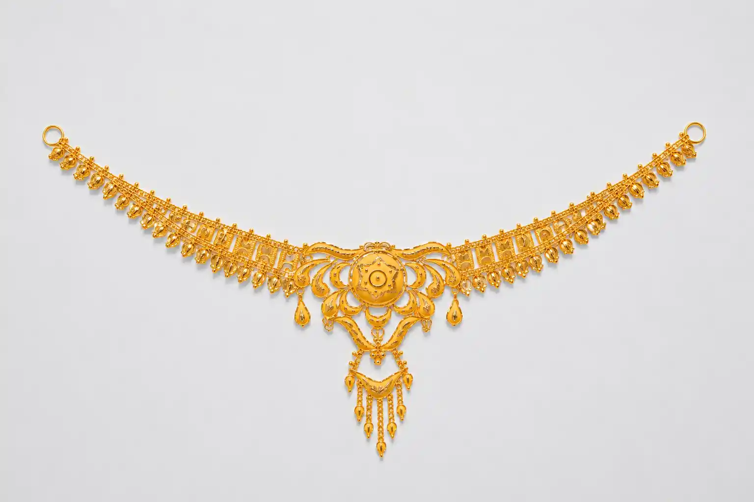 Ashiqe Opulent Gold Necklace