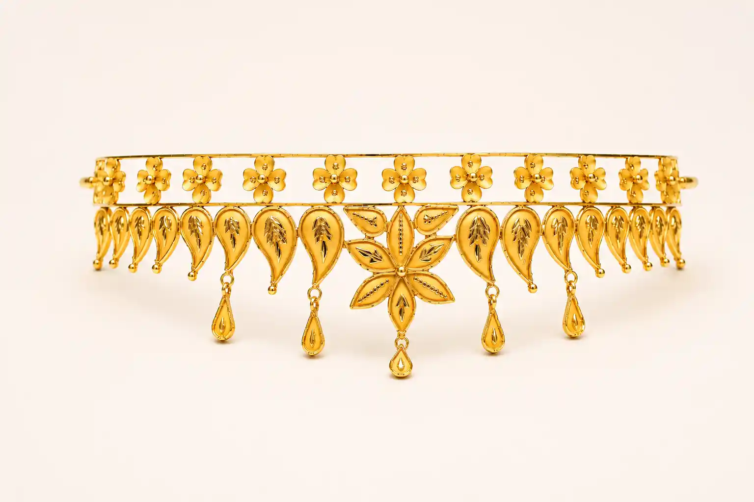 Ashiqe Graceful Royal Crown Choker