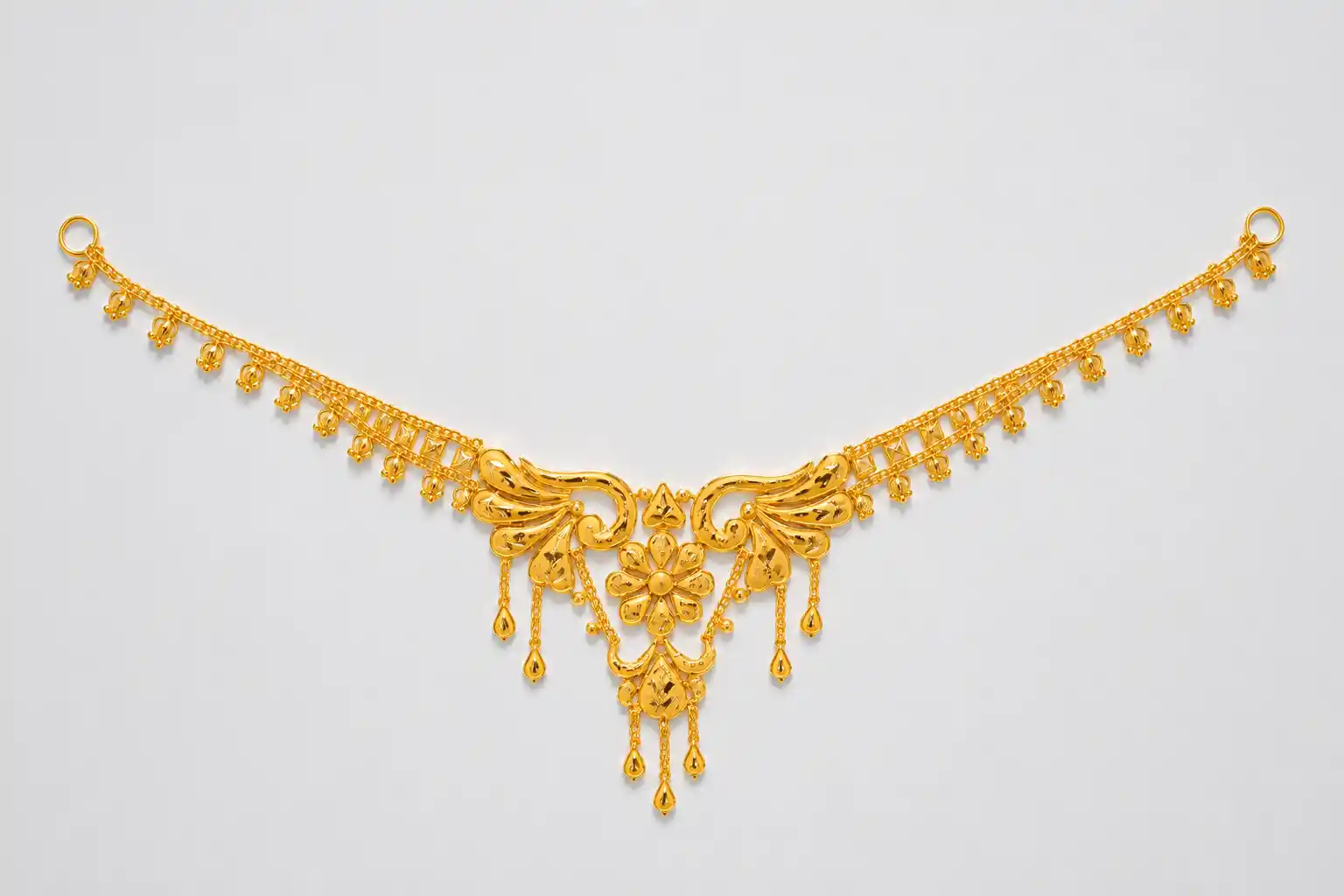Ashiqe Stunning Gold Necklace