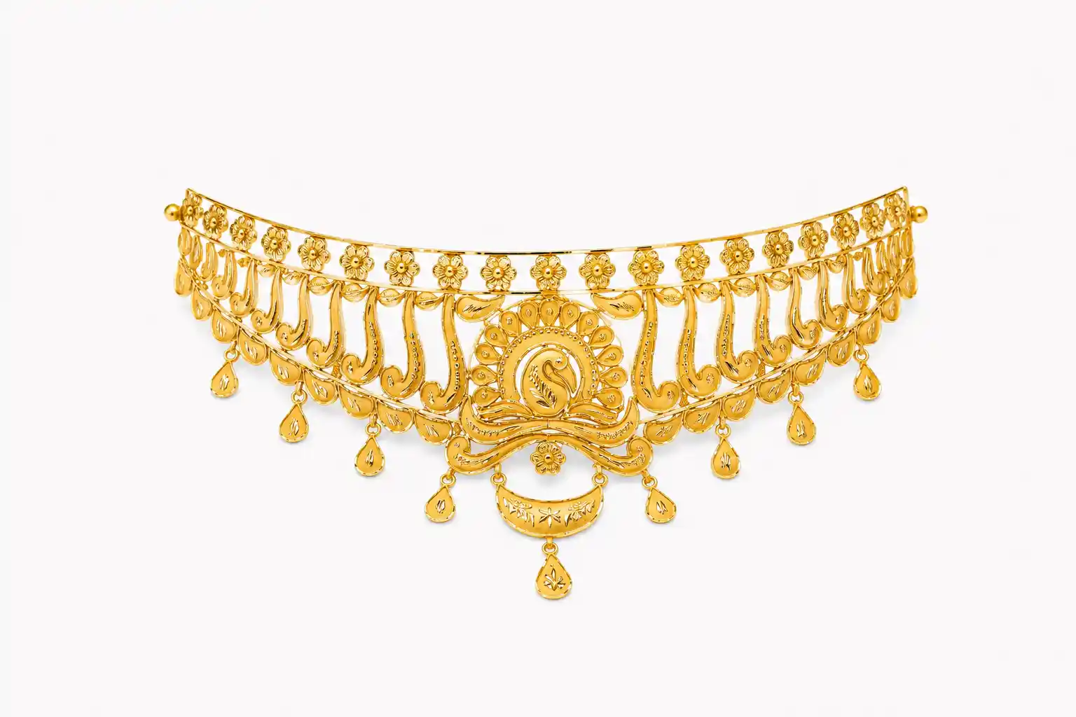 Ashiqe Beautifully Crafted Crown Choker