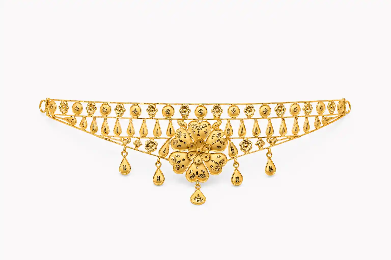 Ashiqe Regal Crafted Crown Choker