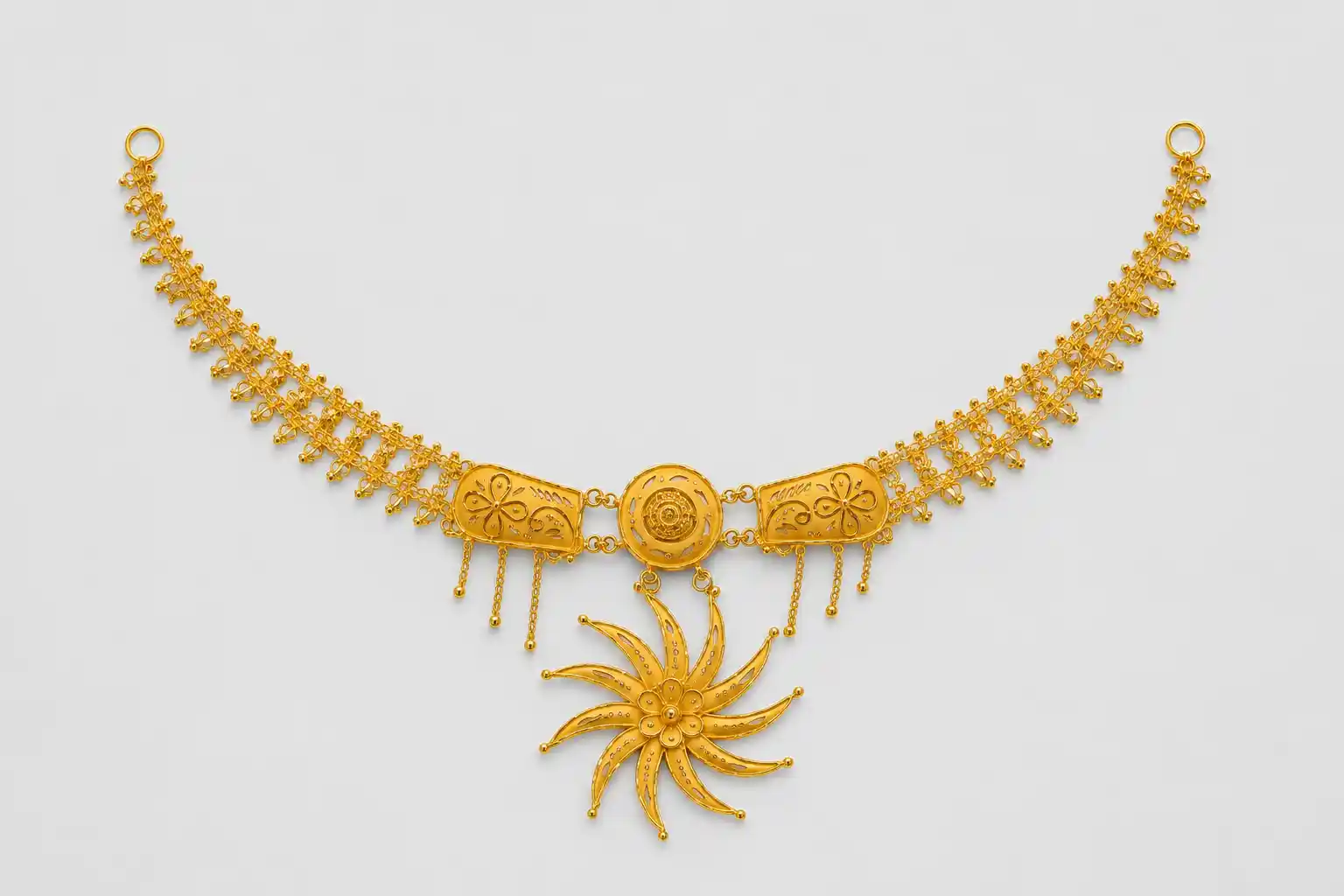 Ashiqe Artistric Brilliant Necklace