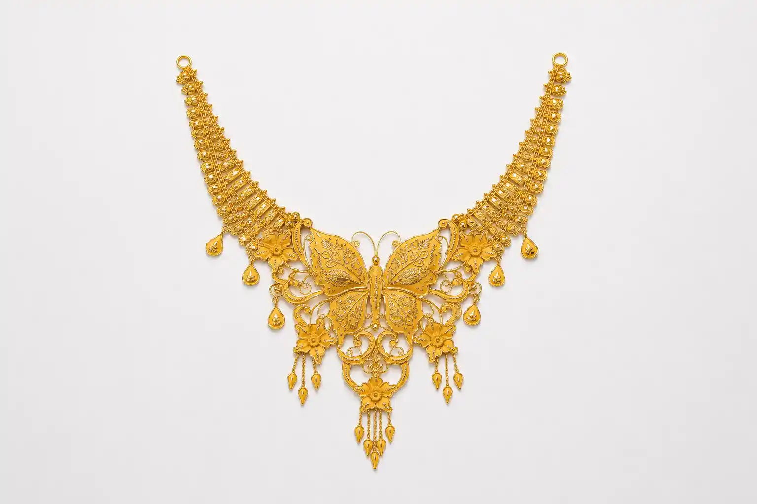 Ashiqe Distinguished Golden Neckpiece