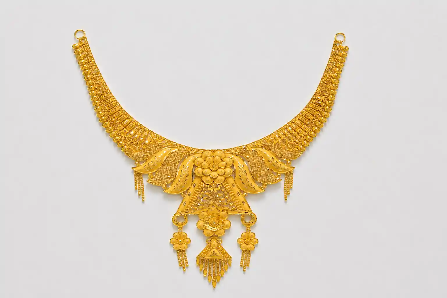 Ashiqe Exquisite Gold Necklace