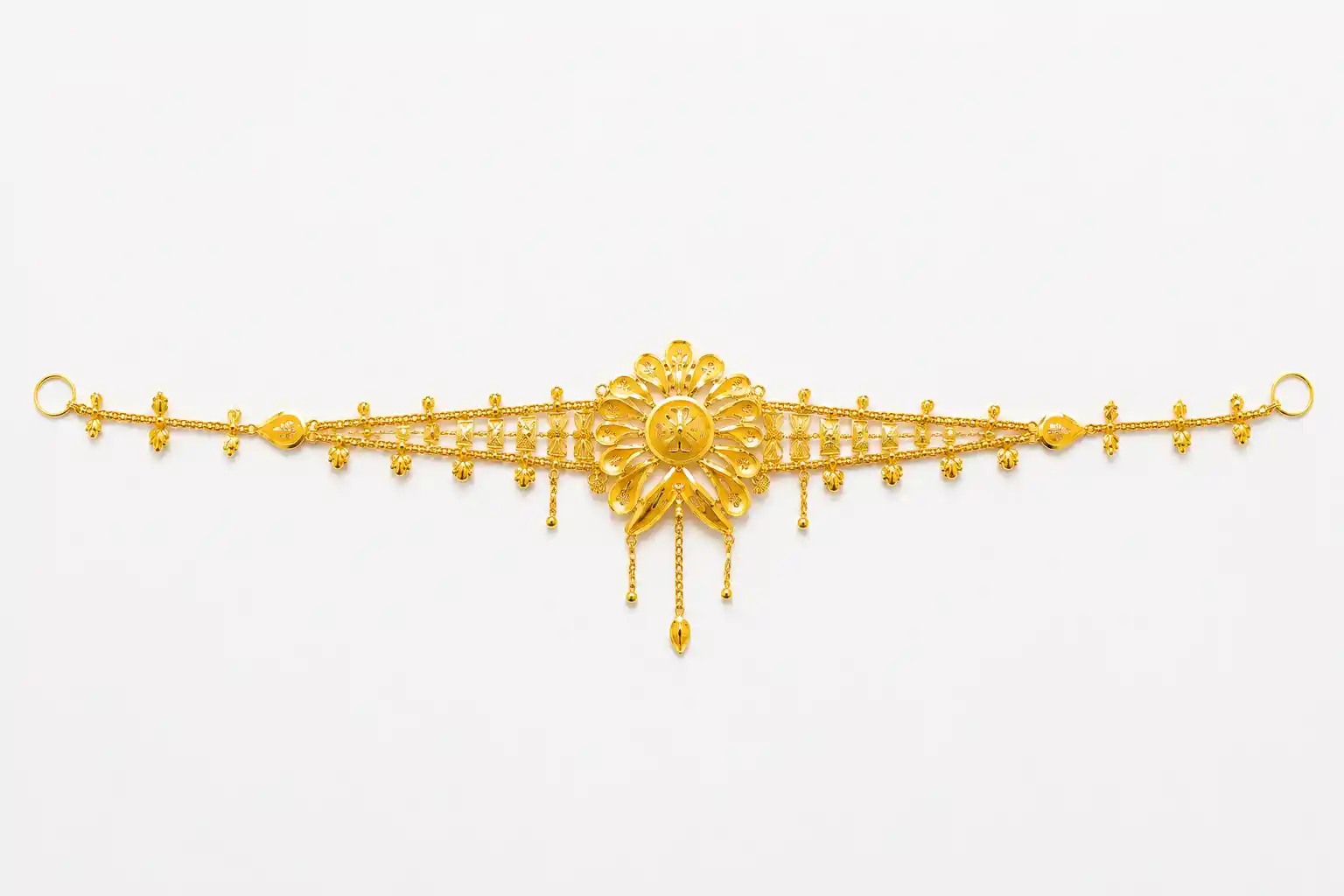 Ashiqe Traditional Beauty of Gold Chik