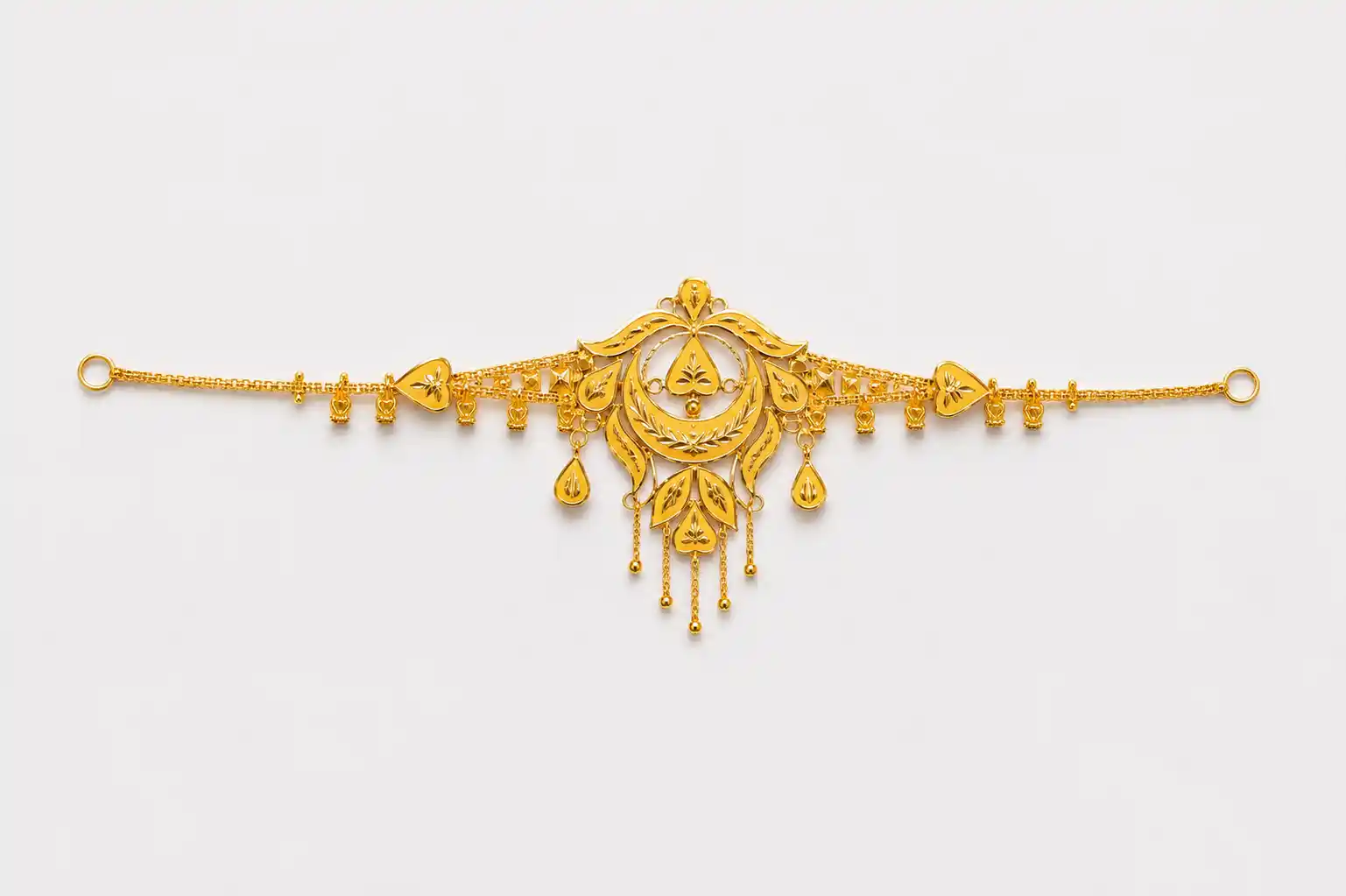 Ashiqe Luxurious Design Gold Chik
